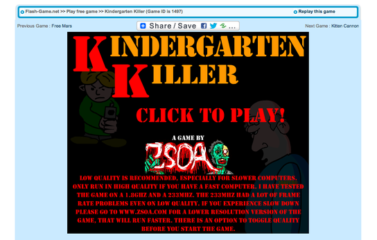 Kindergarten Killer screenshot